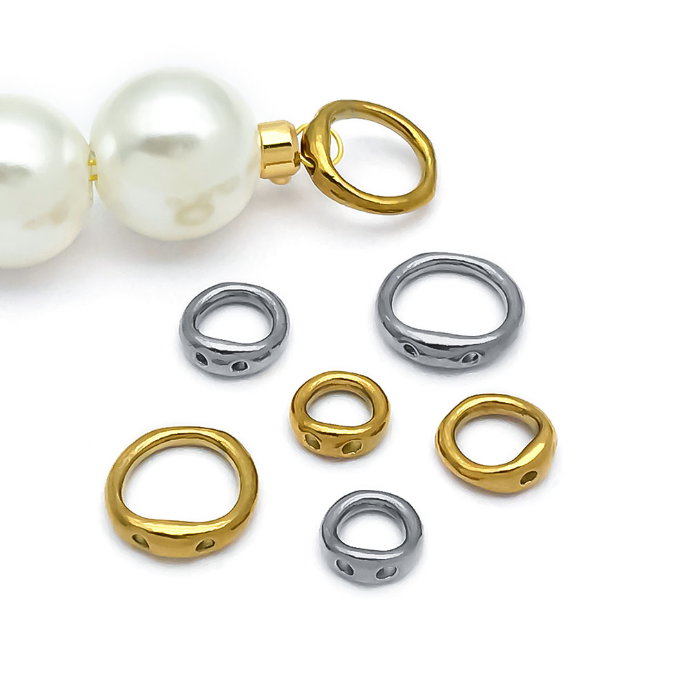 Jewelry Making Jump Rings - 20pcs Stainless Steel Clasps End Connectors