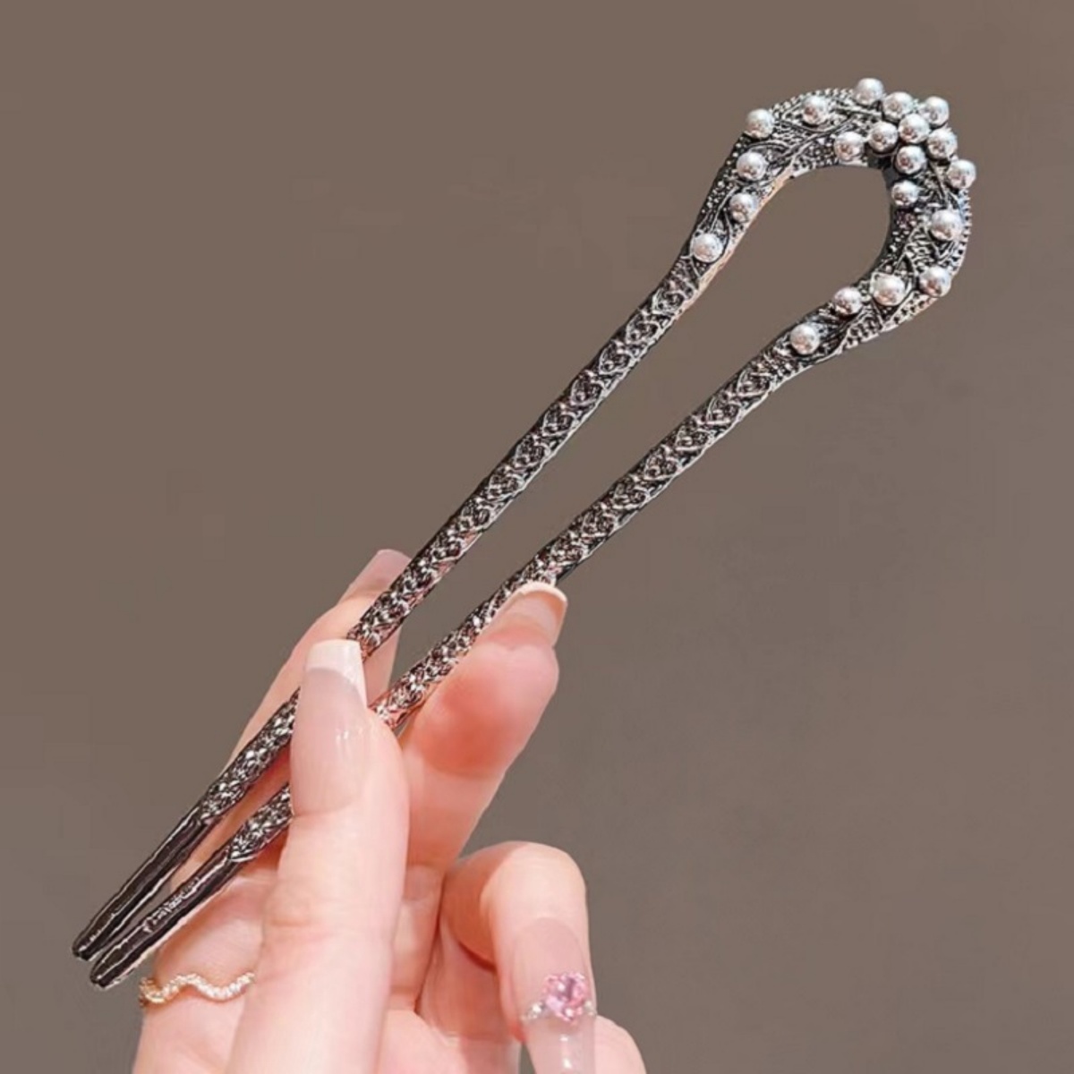 Jewelry Making Adults - New Pearl U Shaped Hairpin For