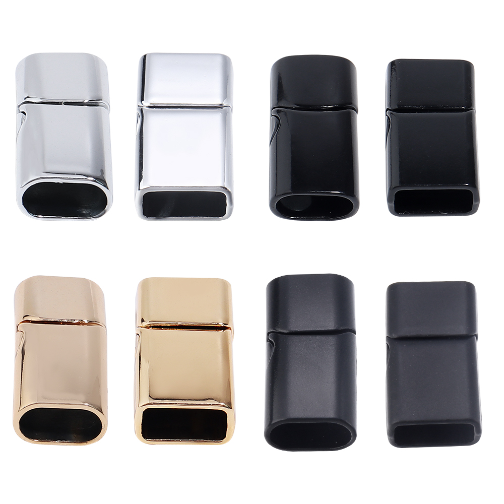 Jewelry Making Name - 5Pcs Alloy Magnetic Clasps Round Square