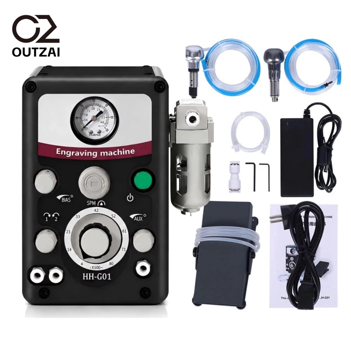 110V HH-G01 Pneumatic Engravin - огляд і ціна Jewelry Making Workshop