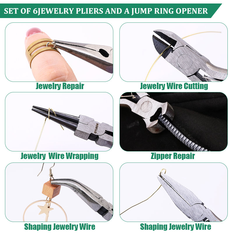 Jewelry Making Tool Set with N - огляд і ціна Jewelry Plier Set