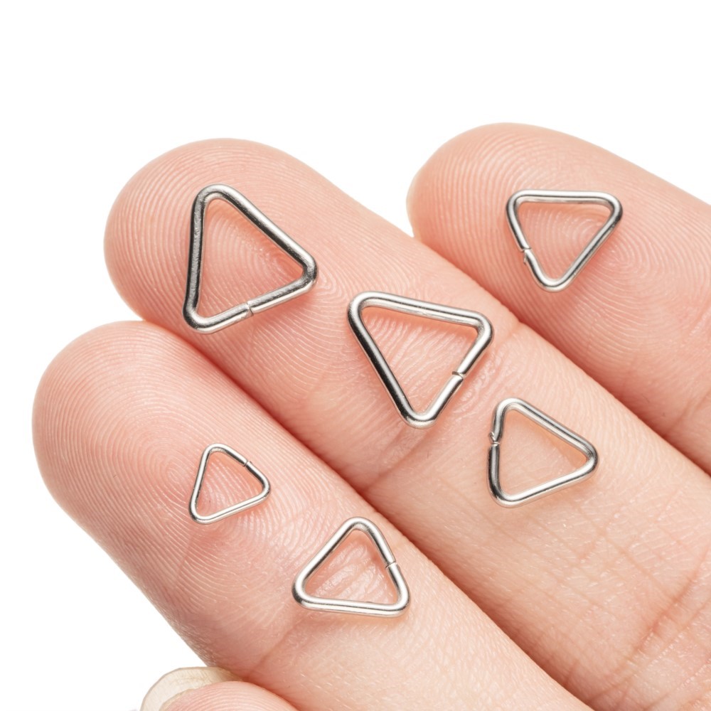 100pcs Stainless Steel Open Tr - огляд і ціна Jewelry Making Jump Rings