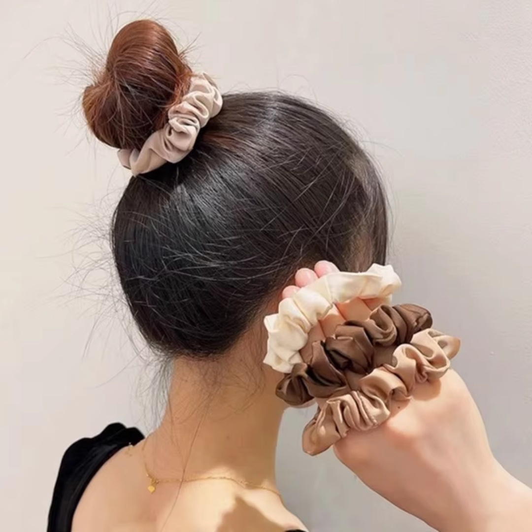 5PCS Satin Hair Scrunchie Exqu - огляд і ціна Jewelry Making Adults