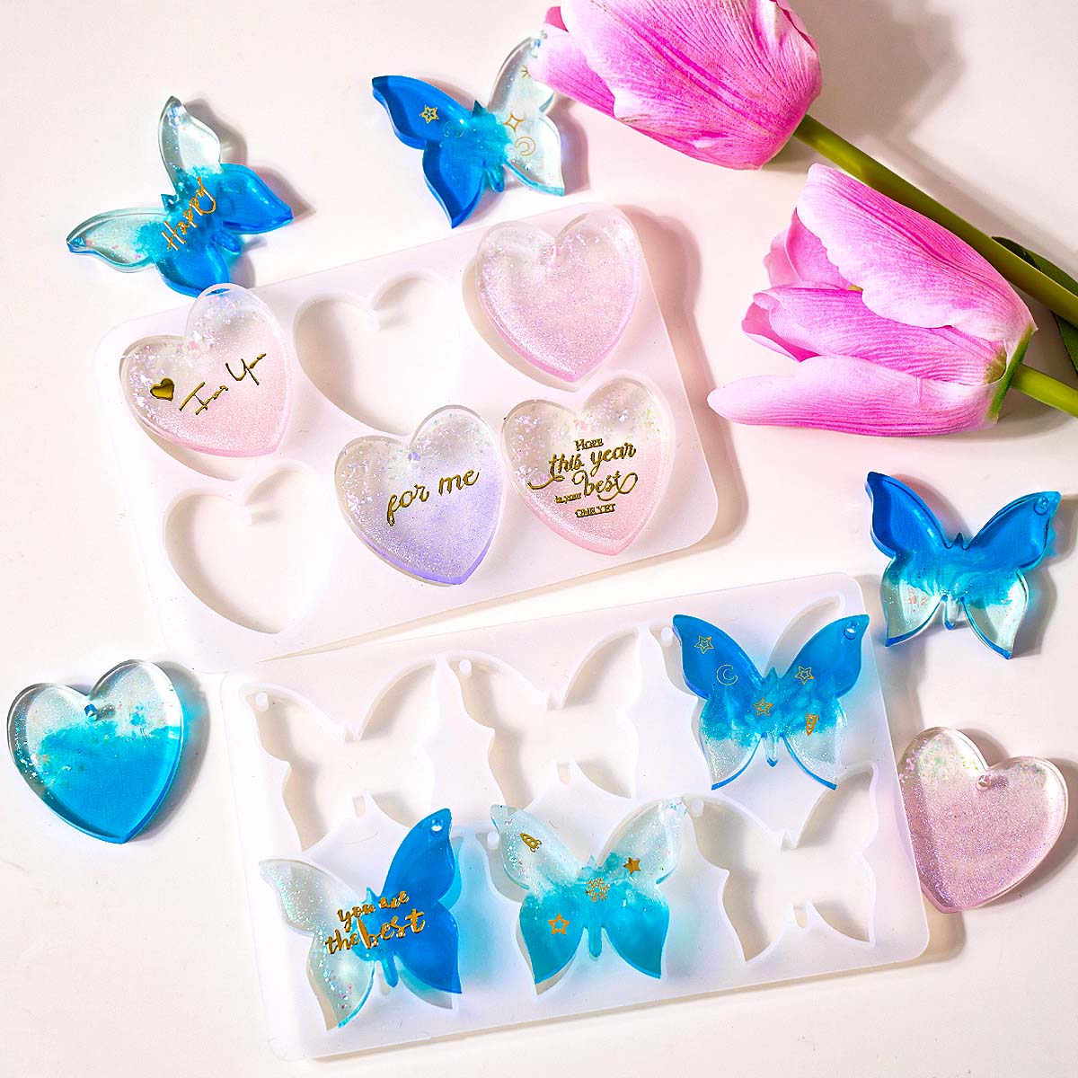Six-hole with Holes Earring Si - огляд і ціна Jewelry Making Mold