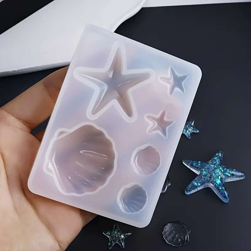 DIY Ocean Theme Crystal Epoxy  - огляд і ціна Jewelry Making Mold
