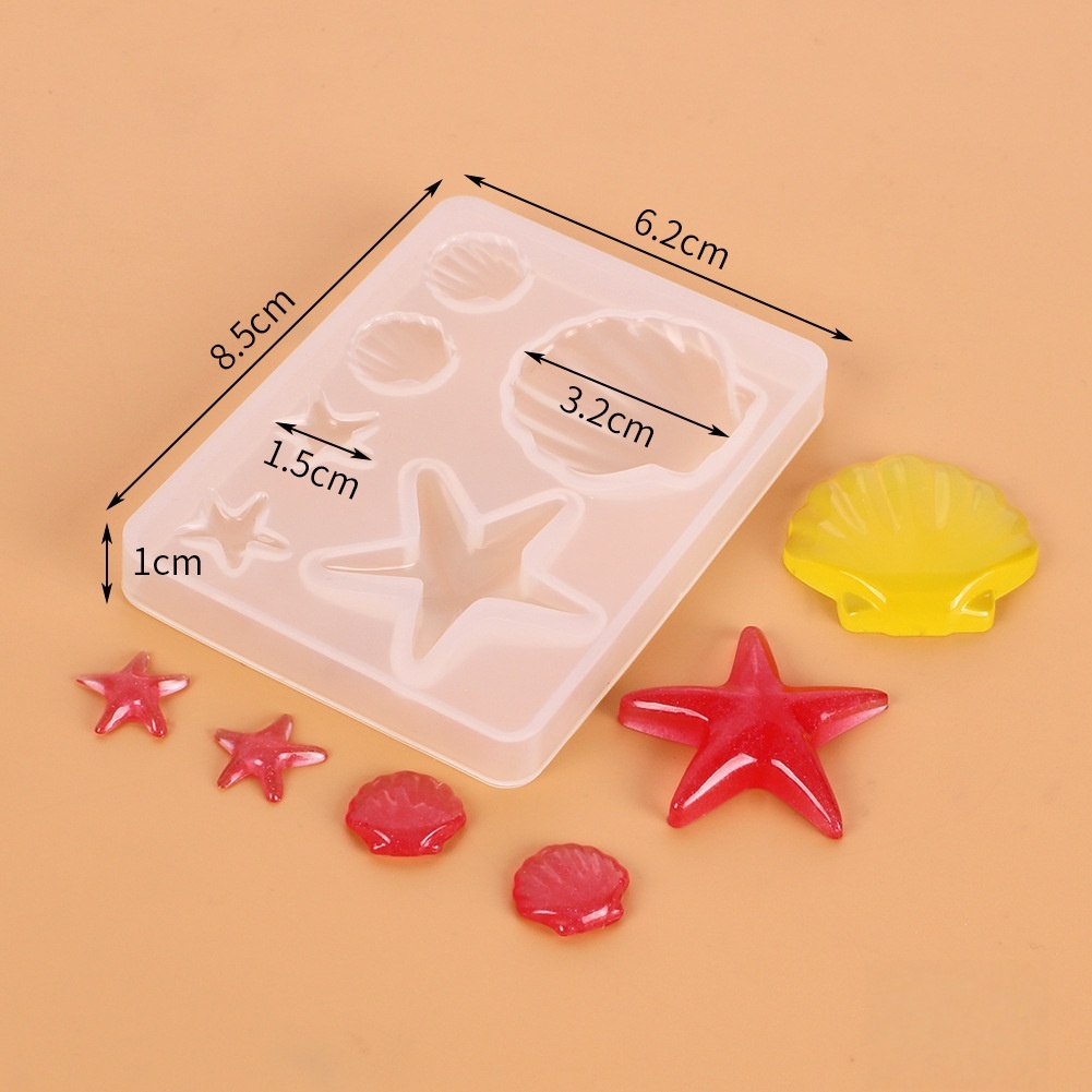 DIY Ocean Theme Crystal Epoxy  - огляд і ціна Jewelry Making Mold