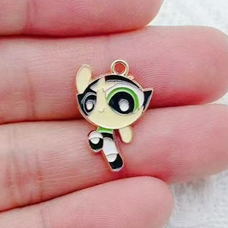 10pcs Alloy Oil-Dripping Carto - огляд і ціна Jewelry Making Earrings