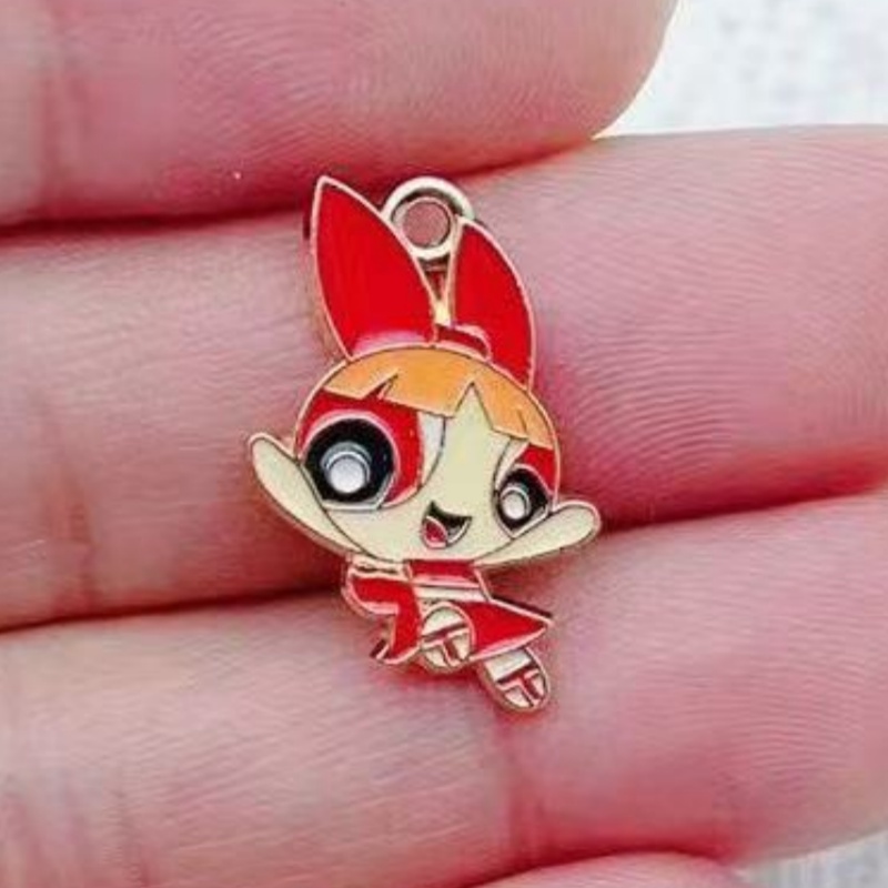 10pcs Alloy Oil-Dripping Carto - огляд і ціна Jewelry Making Earrings