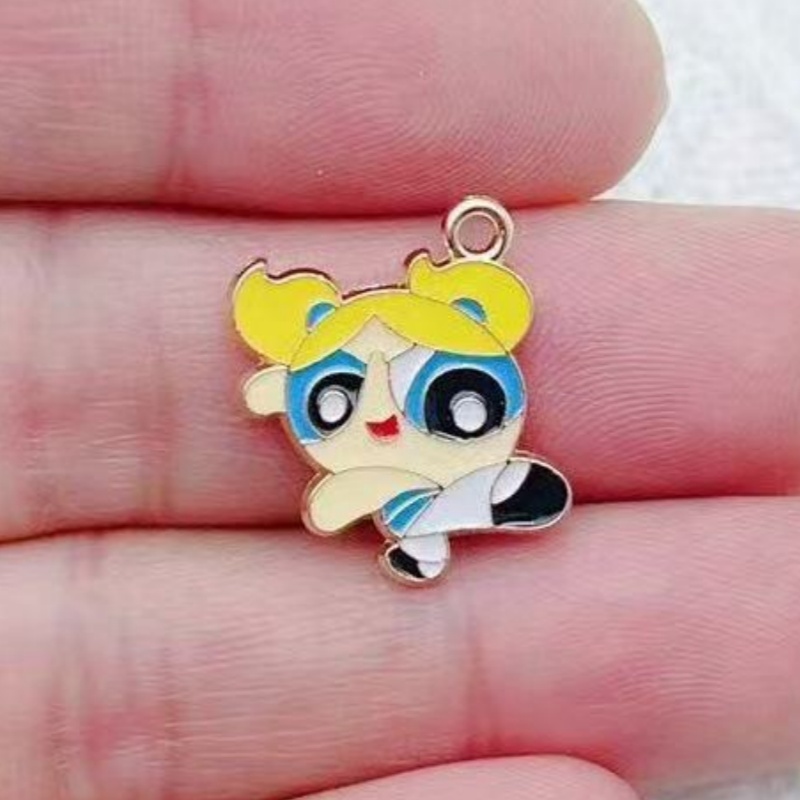 10pcs Alloy Oil-Dripping Carto - огляд і ціна Jewelry Making Earrings