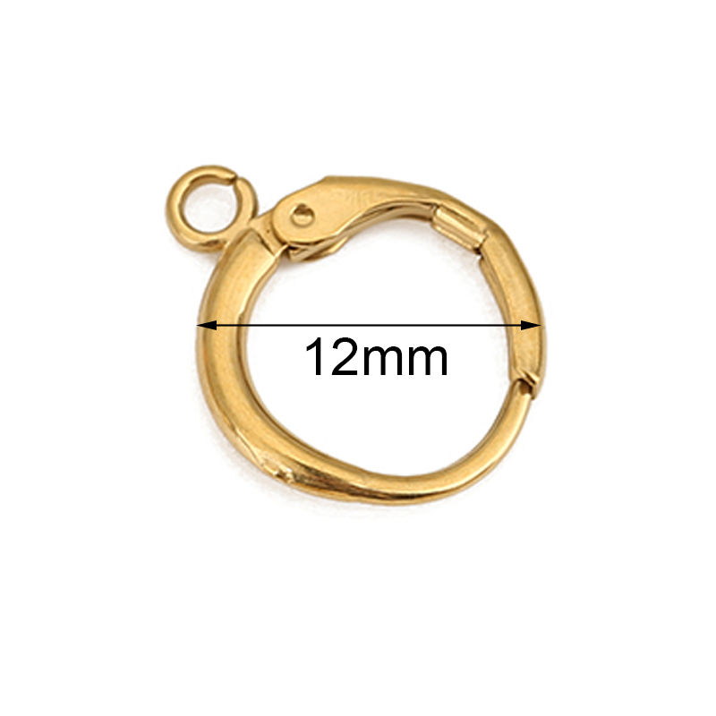 10pcs PVD Never Fade Stainless - огляд і ціна Jewelry Making Metal