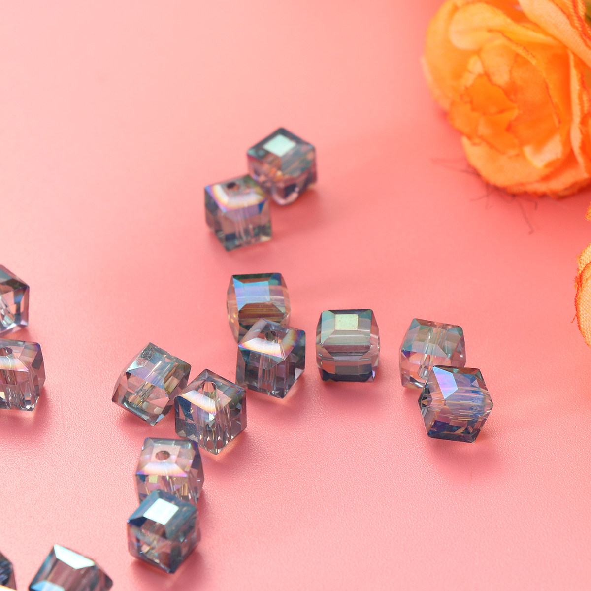 50Pcs Premium Crystal Beads 8M - огляд і ціна Jewelry Making Adults