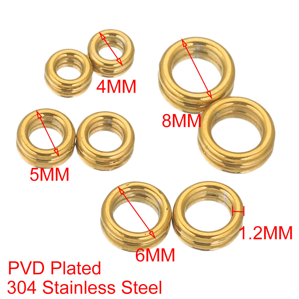 50pcs Stainless Steel Closed J - огляд і ціна Jewelry Making Jump Rings