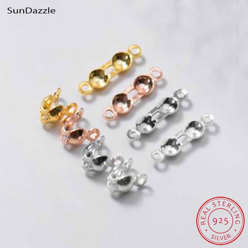 4pcs Genuine Real Pure Solid 9 - огляд і ціна Jewelry Making Metal
