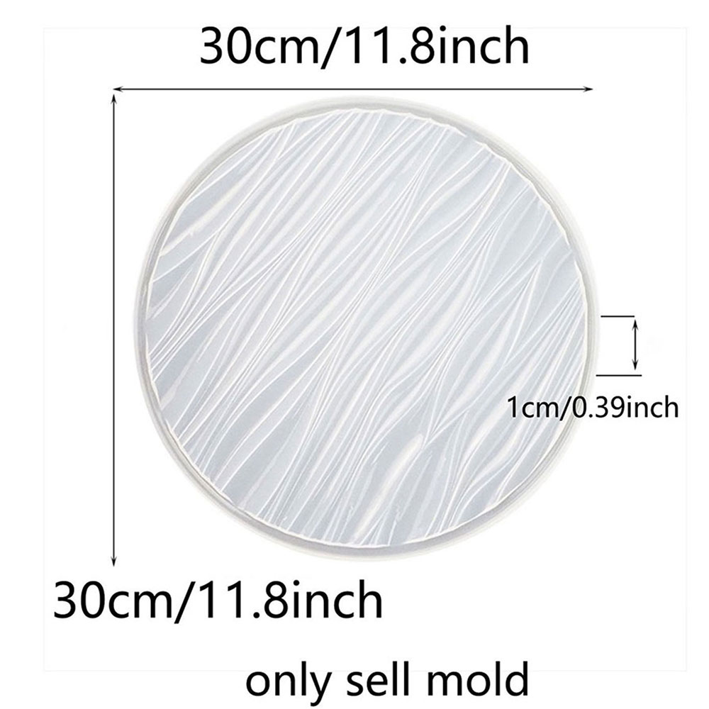 Large Round Tray Silicone Mold - огляд і ціна Jewelry Making Mold