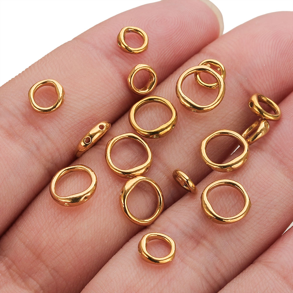 20pcs Stainless Steel Clasps E - огляд і ціна Jewelry Making Jump Rings