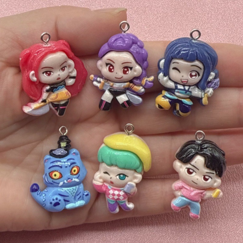 10pcs resin cartoon pendant, D - огляд і ціна Jewelry Making Earrings