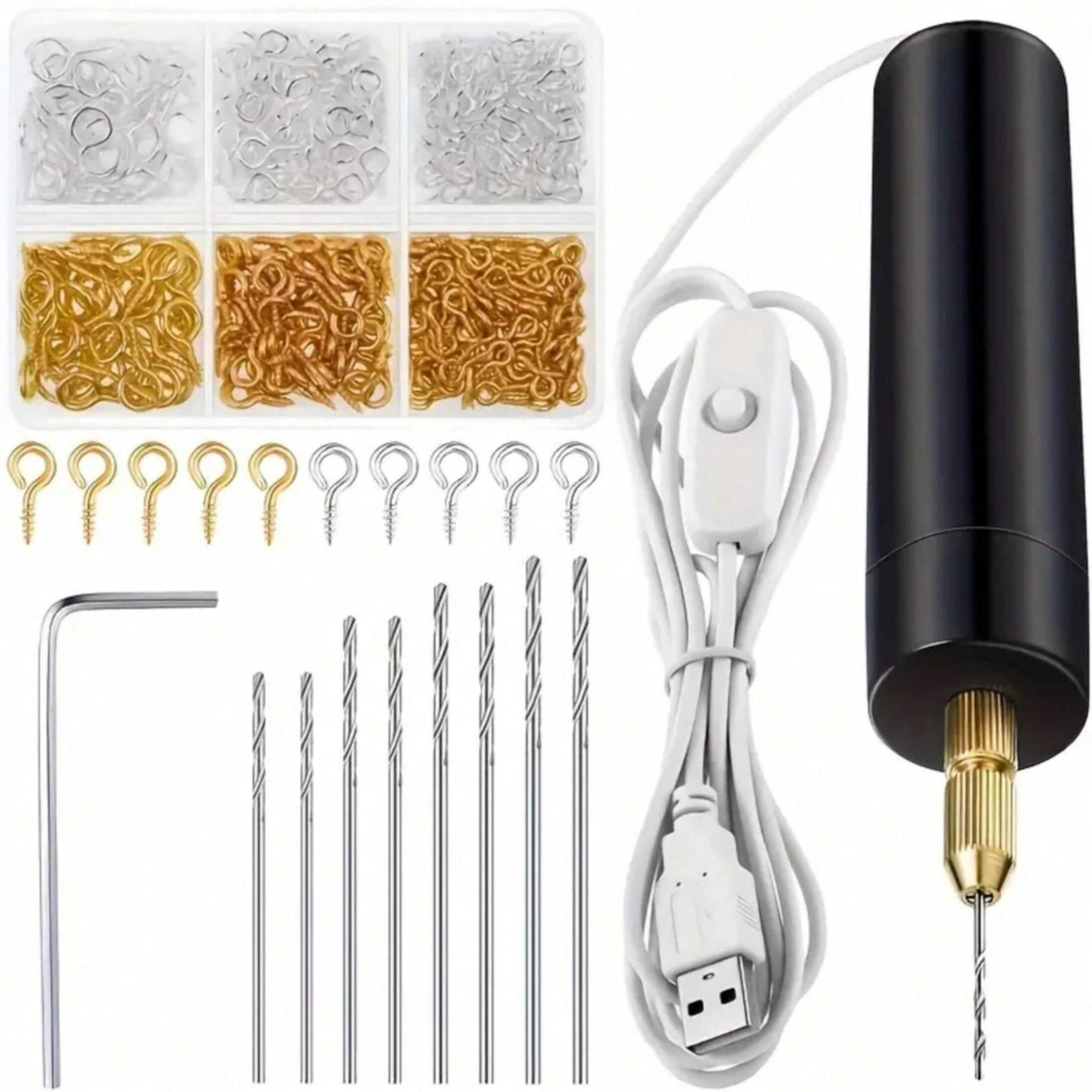 【Mini Electric Drill Set】10Pcs - огляд і ціна Jewelry Making Vise