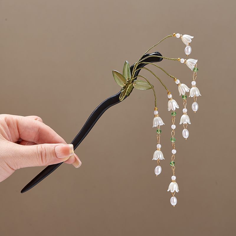 Wooden Flower Hairpin Vintage  - огляд і ціна Jewelry Making Adults