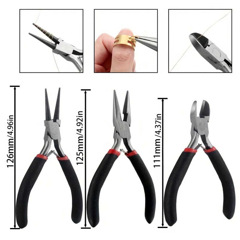 1pcs/set DIY Hand Tool Pliers  - огляд і ціна Jewelry Plier Set