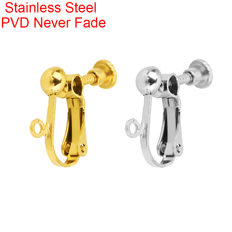 4pcs PVD Never Fade Stainless  - огляд і ціна Jewelry Making Metal