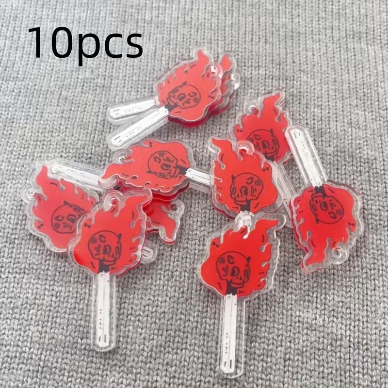 10pcs acrylic skull pendant, D - огляд і ціна Jewelry Making Earrings