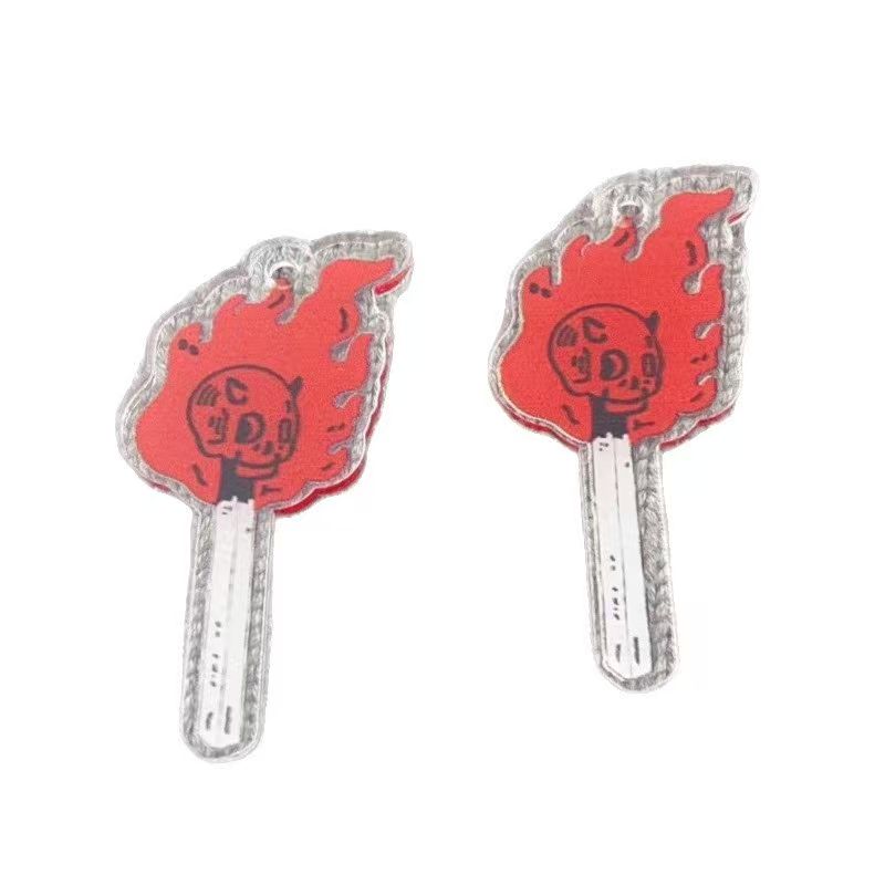 10pcs acrylic skull pendant, D - огляд і ціна Jewelry Making Earrings
