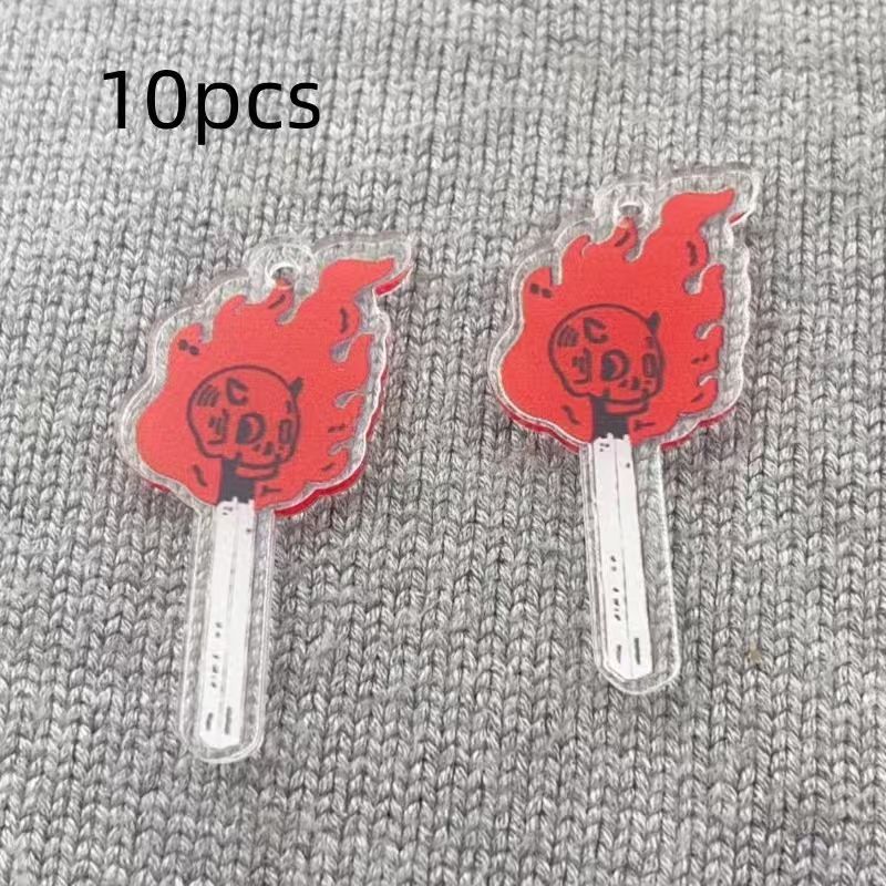 10pcs acrylic skull pendant, D - огляд і ціна Jewelry Making Earrings