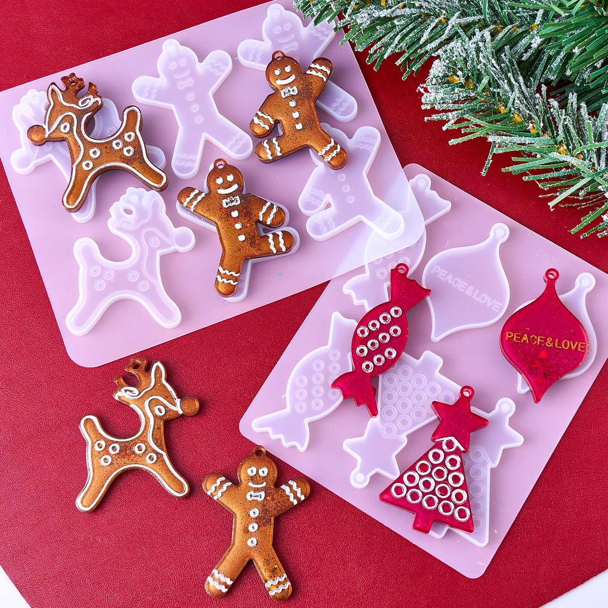 Christmas Series Earrings Pend - огляд і ціна Jewelry Making Mold