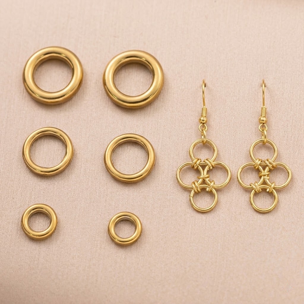 20pcs Stainless Steel Soldered - огляд і ціна Jewelry Making Jump Rings
