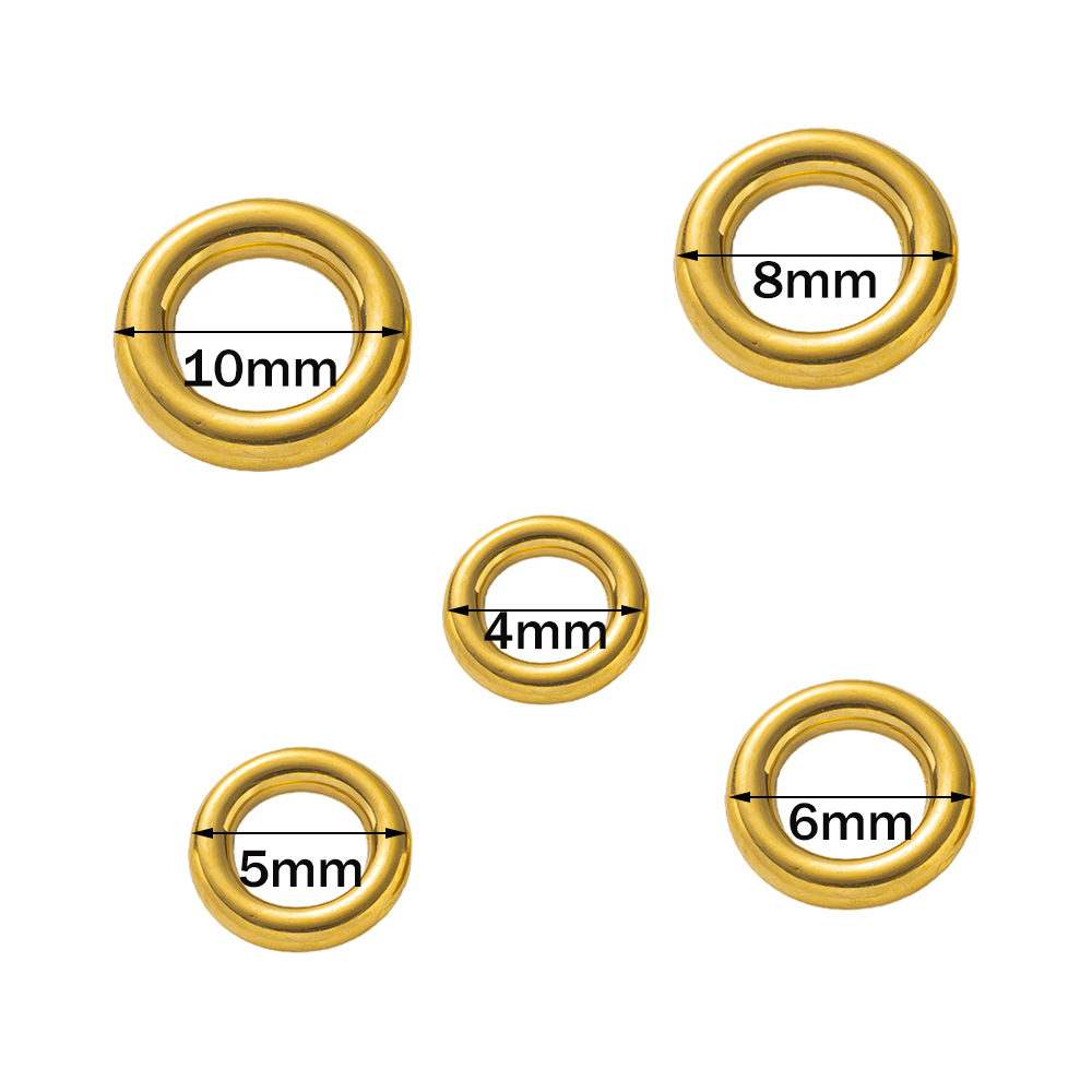 20pcs Stainless Steel Soldered - огляд і ціна Jewelry Making Jump Rings