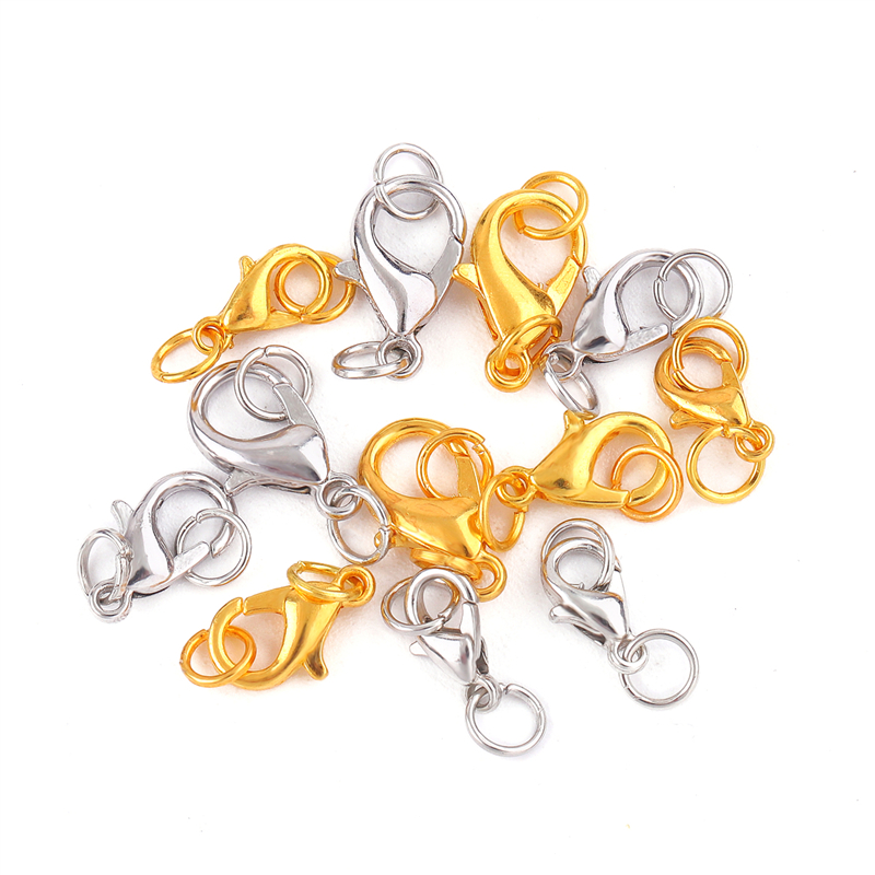 10/12/14mm10Set Stainless Stee - огляд і ціна Jewelry Making Jump Rings