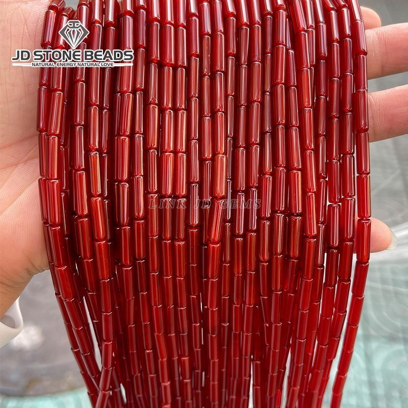 4*13mm Natural Agate Aventurin - огляд і ціна Seed Bead Tube