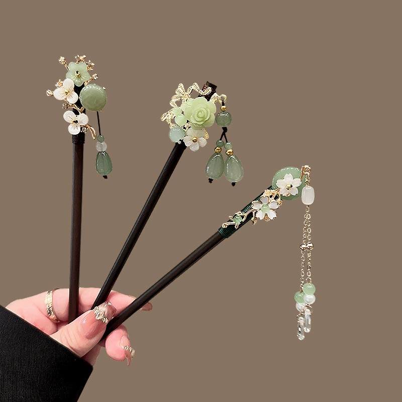 Antique Wooden Hairpin Women's - огляд і ціна Jewelry Making Adults