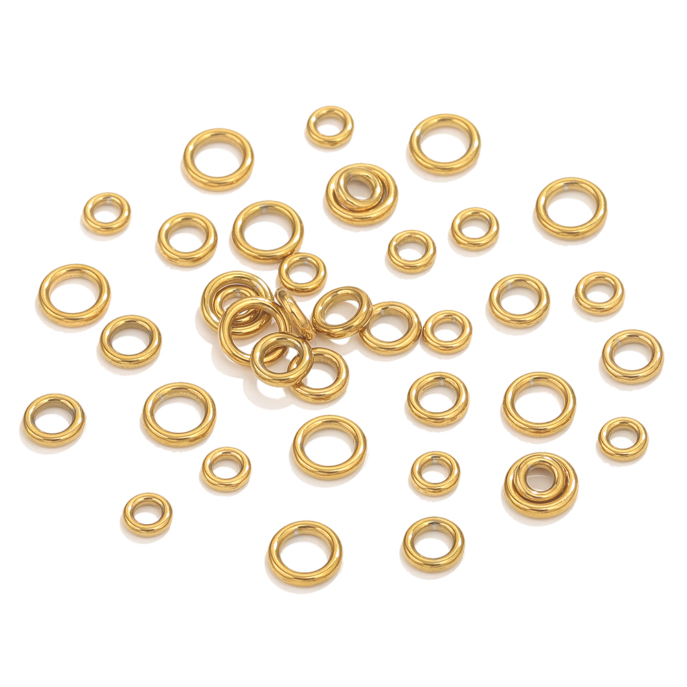 50pcs Stainless Steel O Ring G - огляд і ціна Jewelry Making Jump Rings