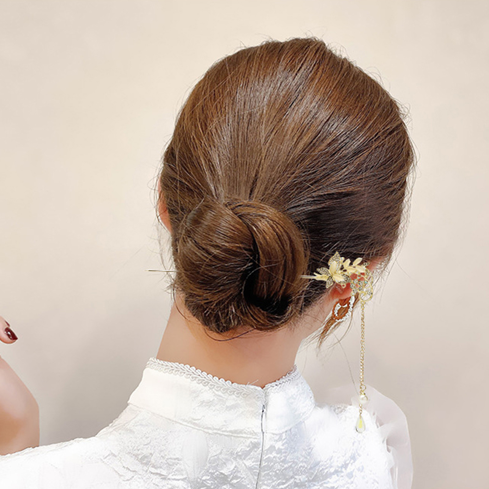 Female Hair Stick Hairpin Cat  - огляд і ціна Jewelry Making Adults