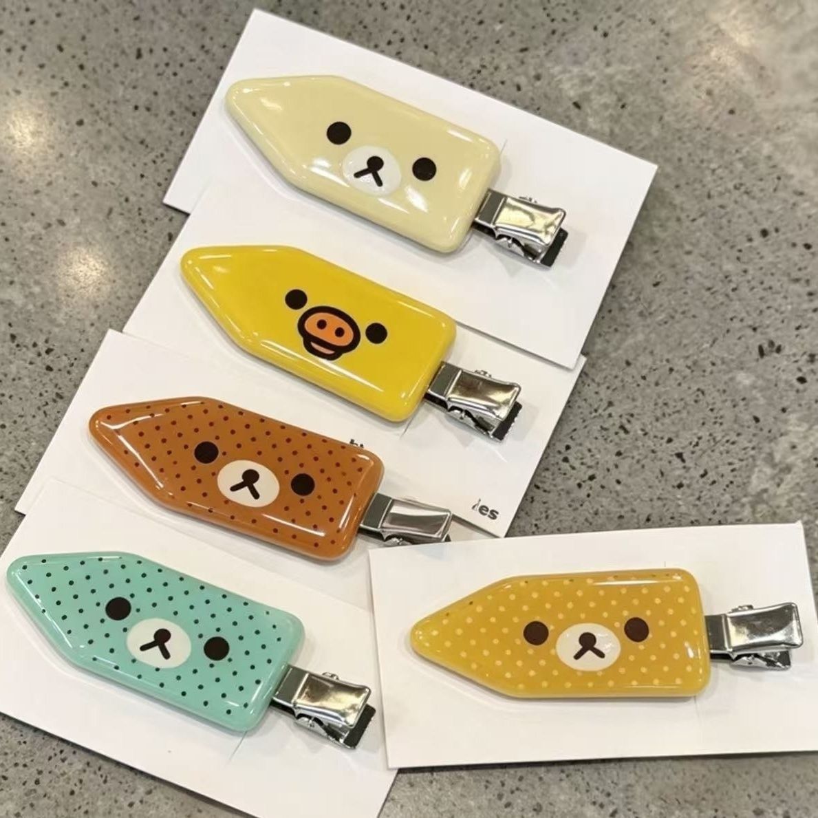 INS Bear Hair Clips Kiiroitori - огляд і ціна Jewelry Making Adults