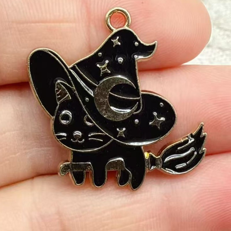 10pcs Original Alloy Enamel Bl - огляд і ціна Jewelry Making Earrings