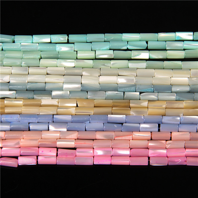 4X8mm Tube Cylinder Shell Bead - огляд і ціна Seed Bead Tube