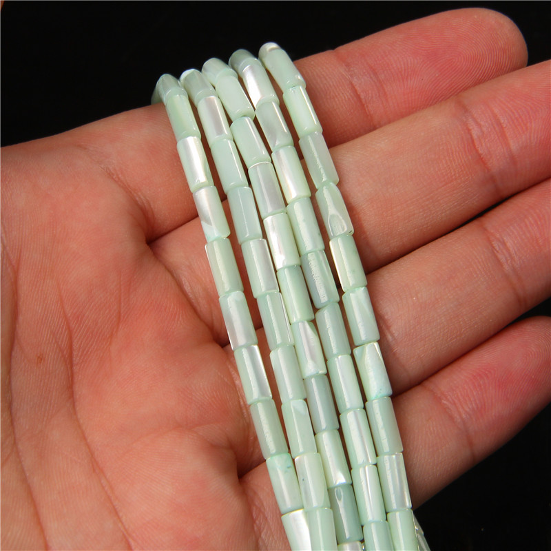 4X8mm Tube Cylinder Shell Bead - огляд і ціна Seed Bead Tube