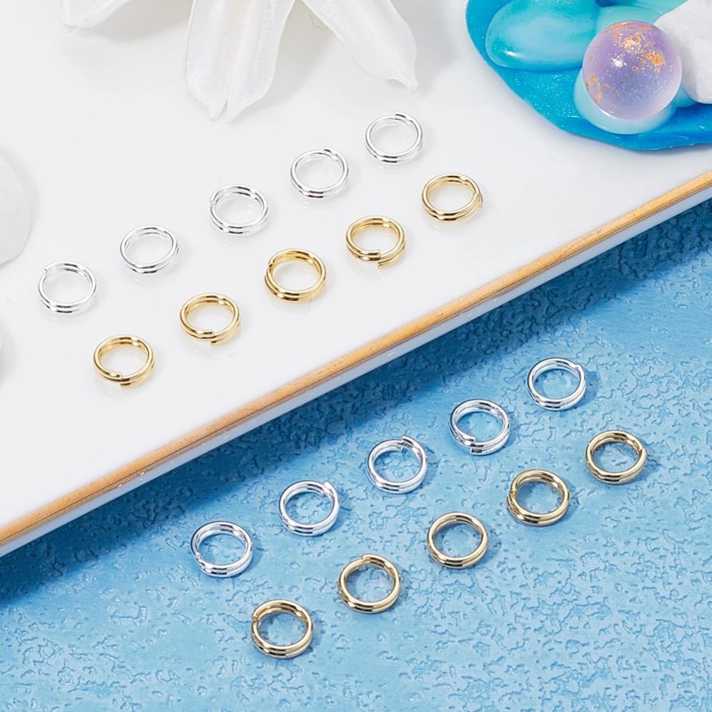 1 Box 80Pcs Split Jump Ring 24 - огляд і ціна Jewelry Making Jump Rings