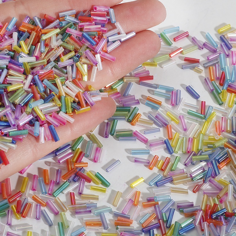 2x7mm 600pcs/lot Rice Shaped C - огляд і ціна Seed Bead Tube