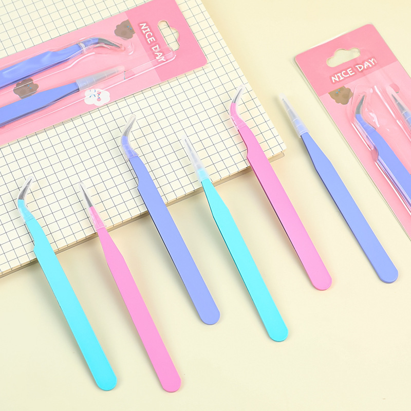 6pcs Tweezers Set - Angle and  - огляд і ціна Jewelry Making Workshop