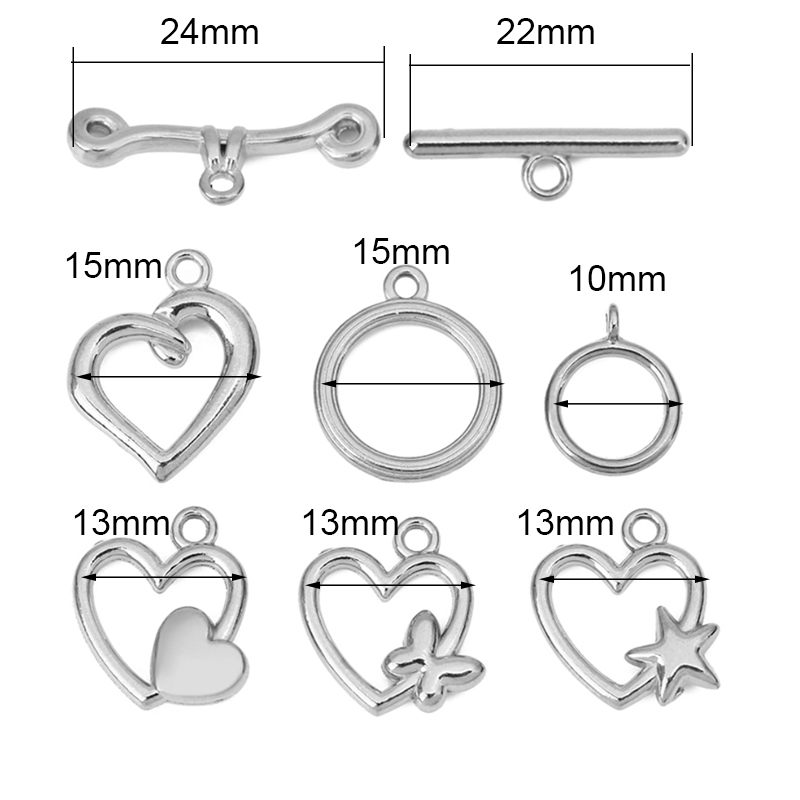 5sets PVD Never Fade Stainless - огляд і ціна Jewelry Making Name