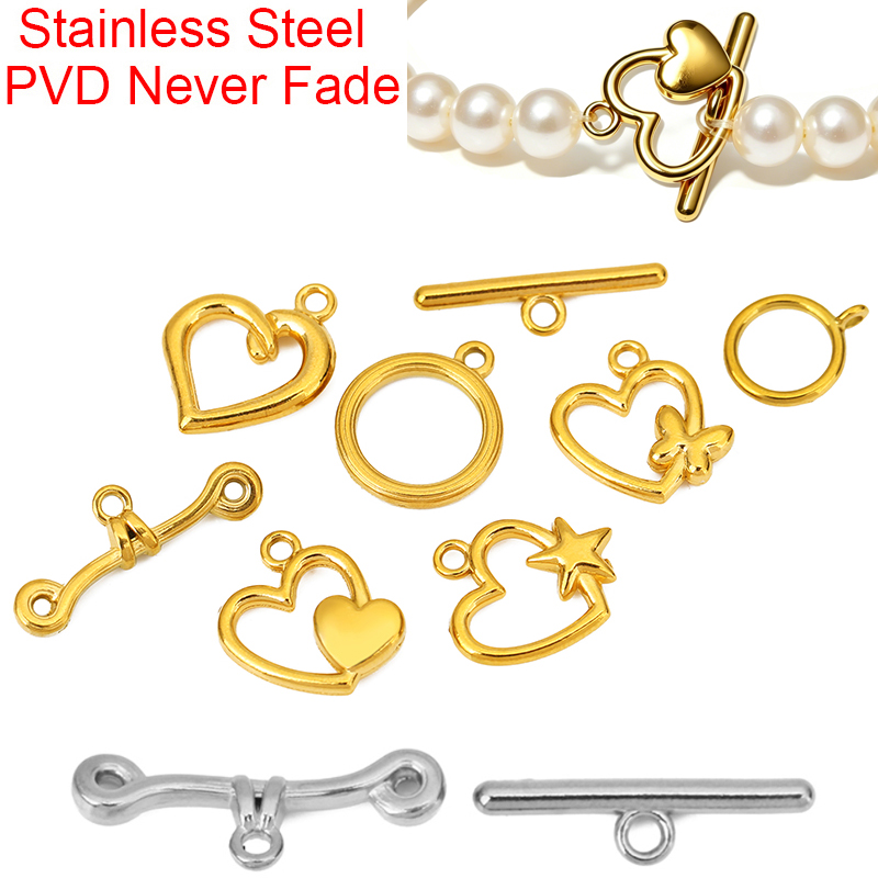 5sets PVD Never Fade Stainless - огляд і ціна Jewelry Making Name