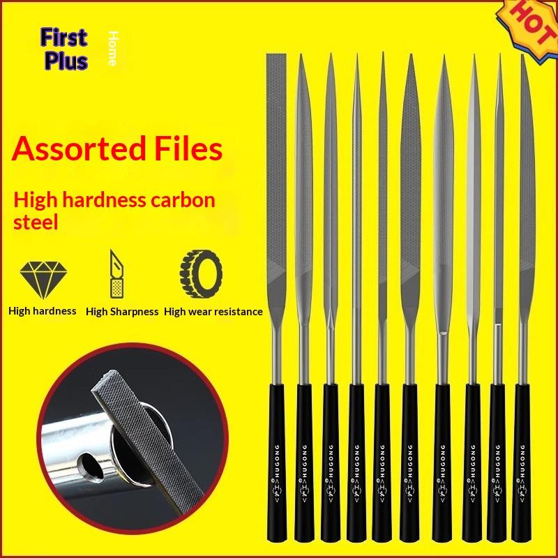 10Pcs Metal Needle File Kit No - огляд і ціна Jewelry Making Metal