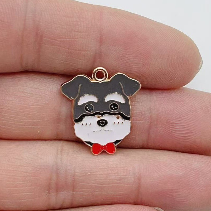 12pcs cartoon pet spotted dog  - огляд і ціна Jewelry Making Earrings