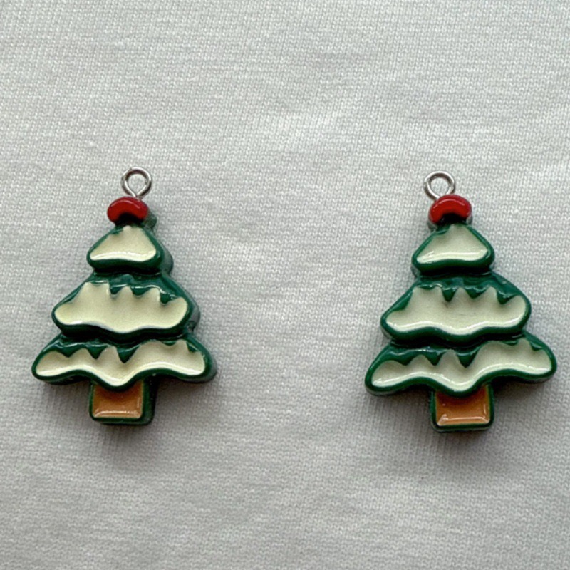 10pcs Christmas Cartoon Series - огляд і ціна Jewelry Making Earrings