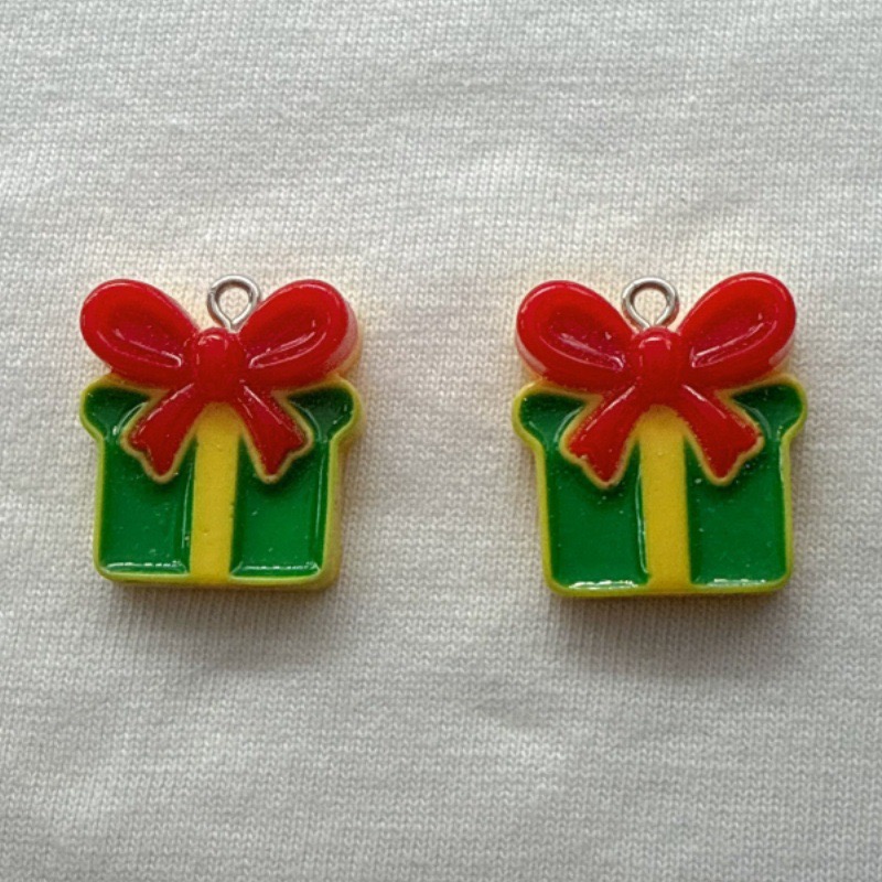 10pcs Christmas Cartoon Series - огляд і ціна Jewelry Making Earrings