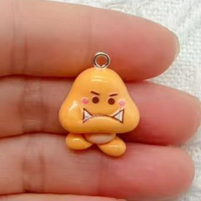 10pcs resin cartoon pendant, D - огляд і ціна Jewelry Making Earrings