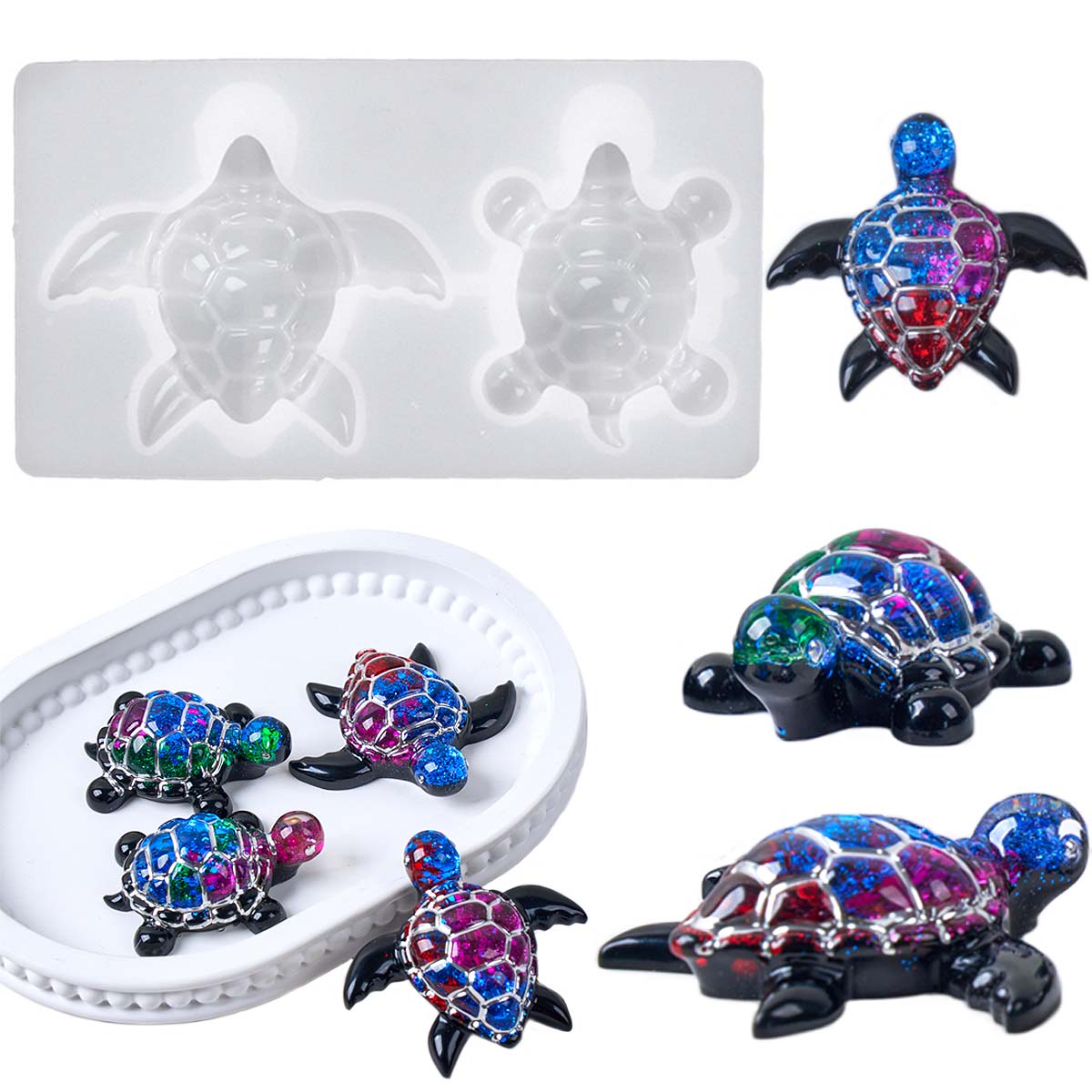 3D Sea Turtle Keychain Silicon - огляд і ціна Jewelry Making Mold